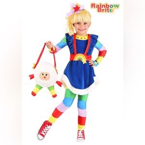 Rainbow Brite toddler costume